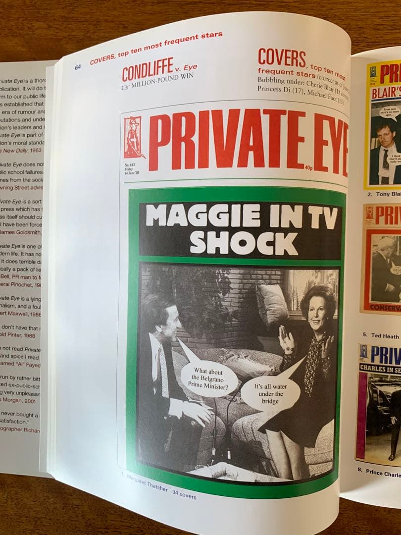 入手不可能①PrivateEye The First50Years②2011年鑑