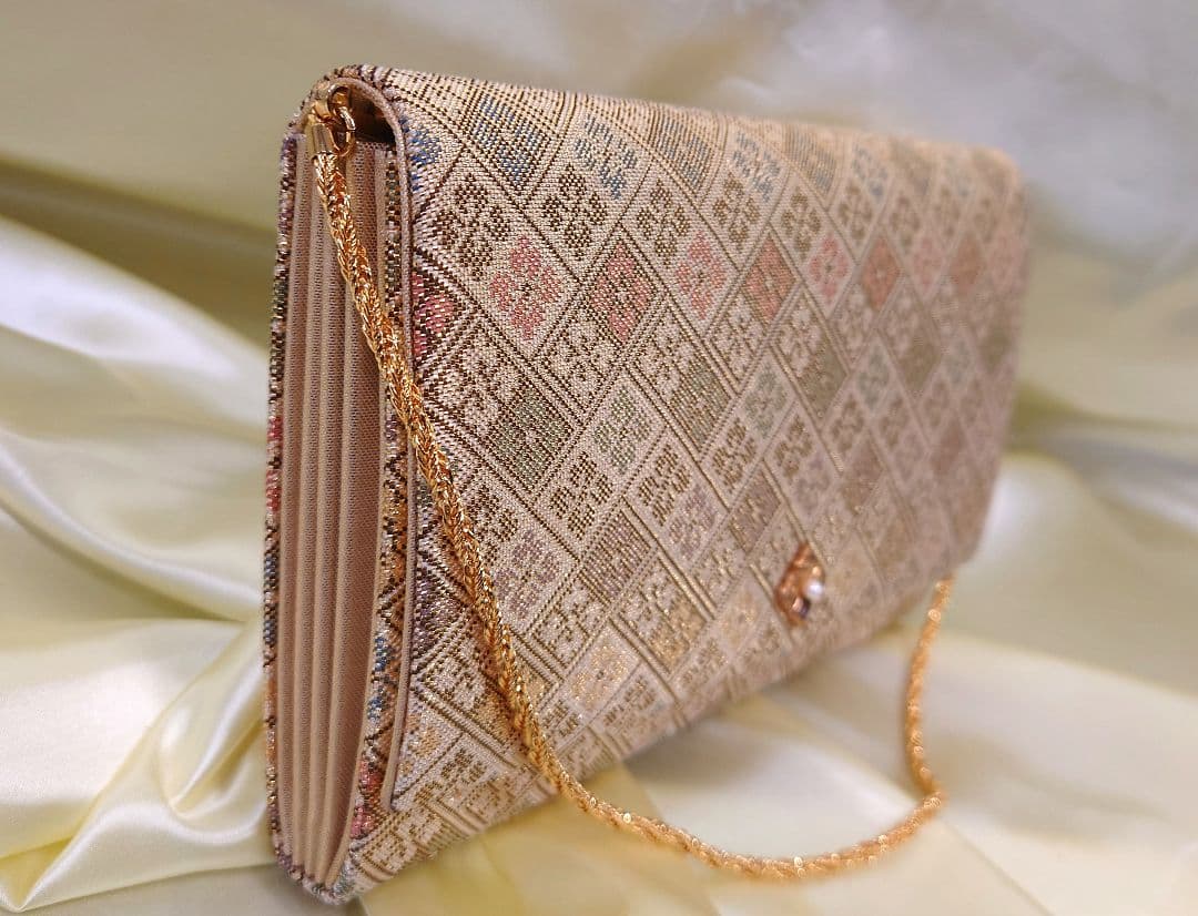 MIKIMOTO ミキモト 西陣？和光？ 和装バッグ クラッチ - メルカリ