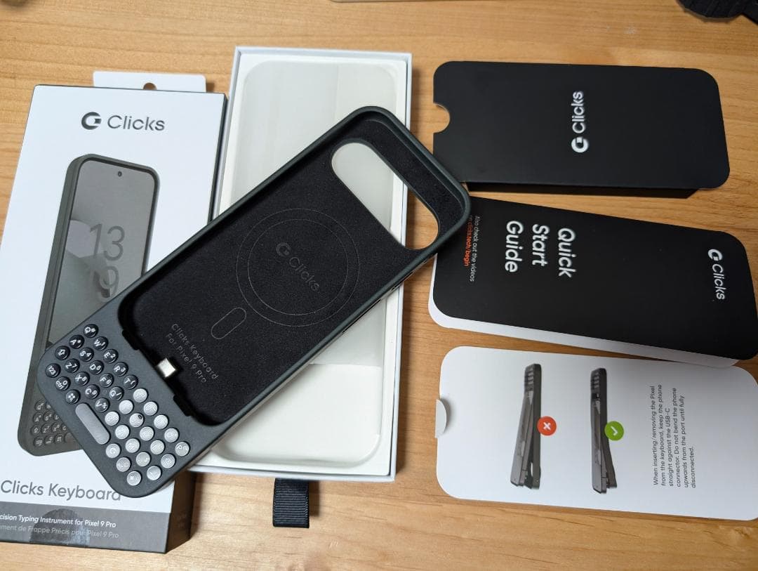 Clicks Keyboard for Pixel 9/9 Pro 付属品完備 - メルカリ
