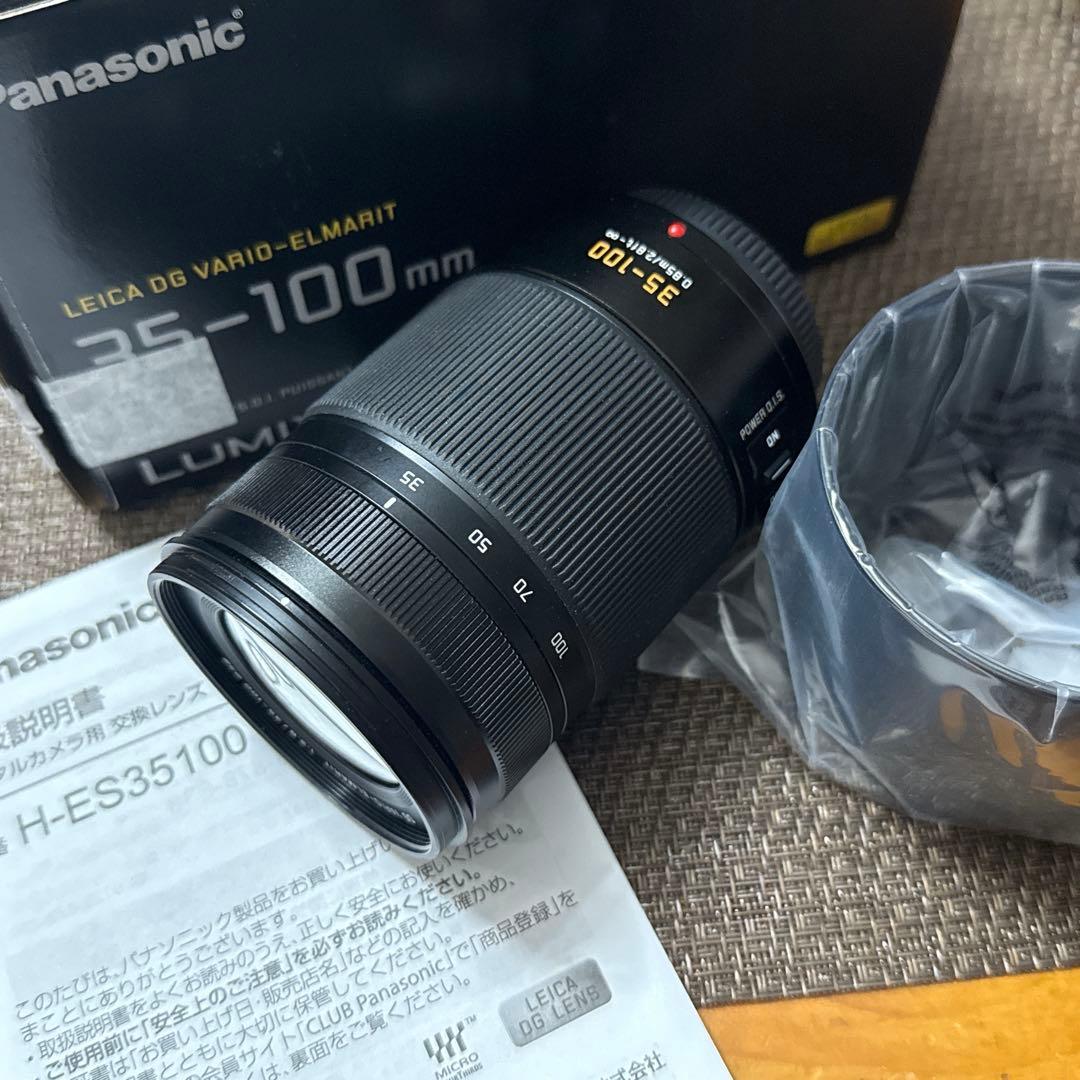 レンズ(ズーム) Panasonic H-ES35100 35-100mm F2.8 Panasonic LUMIX G Series LEICA 35-100mm F2.8 DG VARIO-ELMARIT Lens