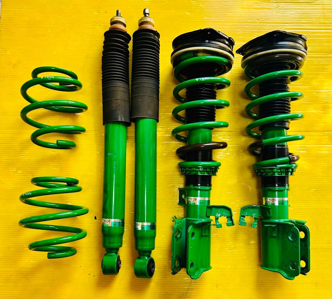 日産キューブ Z12 TEIN グリーンサスペンションキット - メルカリ