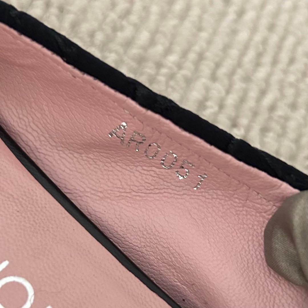 ルイヴィトン フラットシューズ モノグラム 23.5cm 36.5