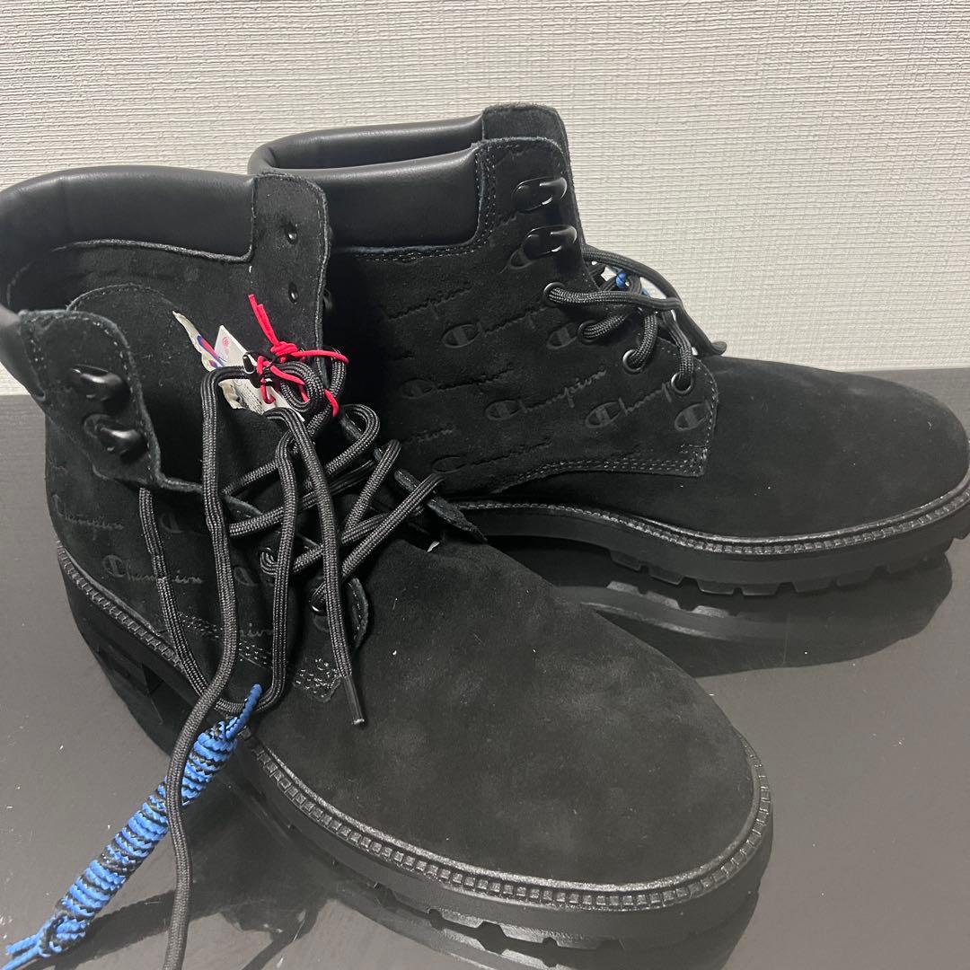 Champion ×ZARAレースアップレザーブーツ　27.5cm