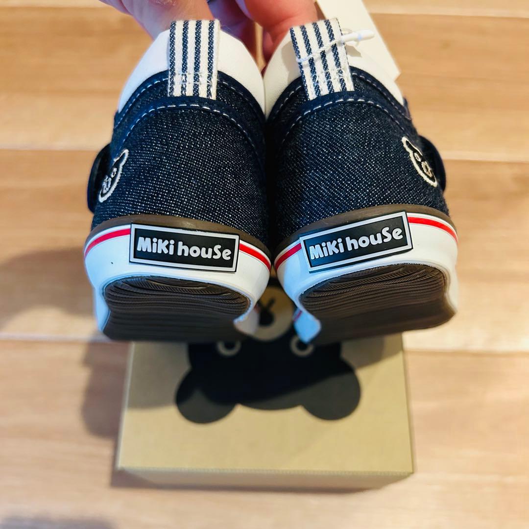 ミキハウス　ダブルビー　スニーカー　靴　15.5cm 日本製