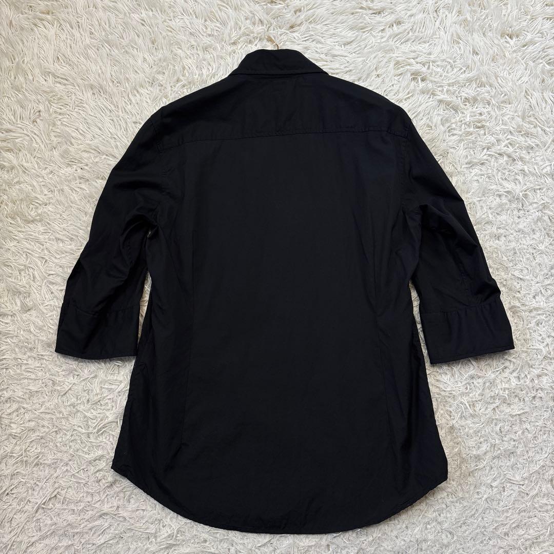 美品【ヴィヴィアンウエストウッドメン】ブラック オーブ 七分袖 変形