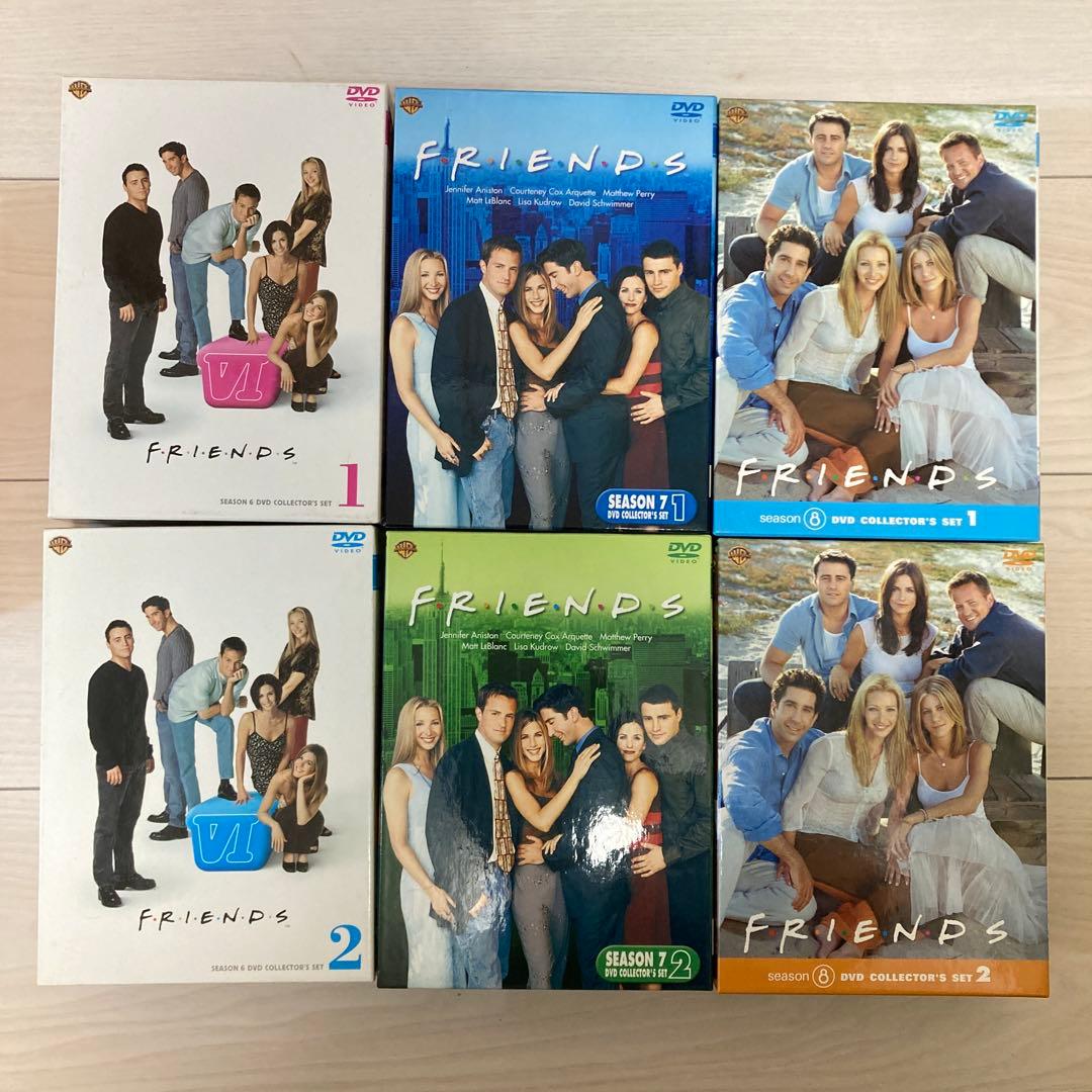 FRIENDS DVD 全10 英日 音声字幕／S10英・独
