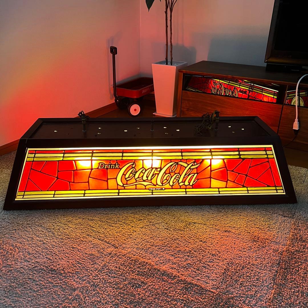 Coca-Cola コカコーラ プールバーライト ビンテージ 希少 ⭐️状態良好