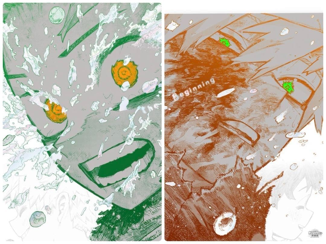 【送料込】ヒロアカ 原画展 アートポスター 2枚セット m43924663754_1.jpg?1760906018