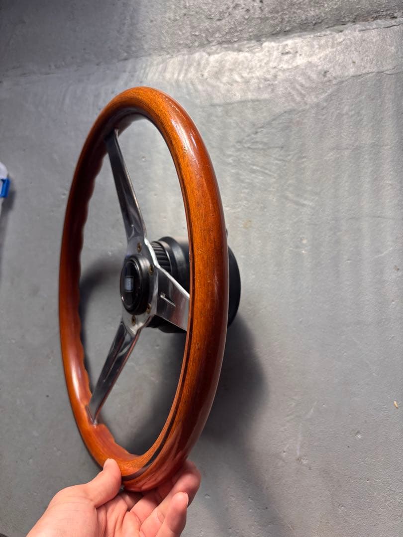 【NARDI Classic】36.5Φ 【ウッドステアリングのみ】ナルディ