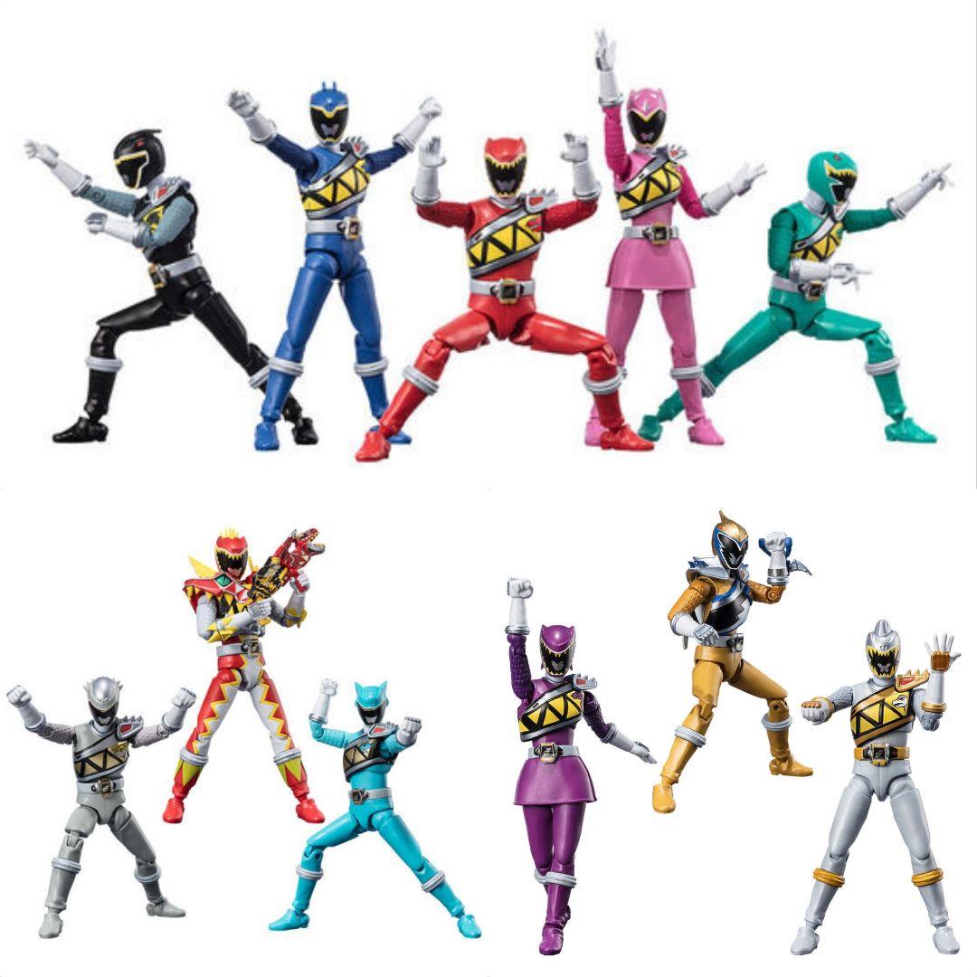 SHODO キョウリュウジャー 1 2 3 SHODO SUPER 獣電戦隊キョウリュウジャー1·2·3セット フィギュア