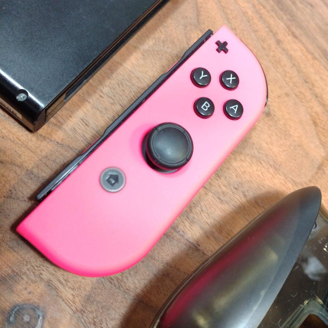 Nintendo Switch 本体 グリーン/ピンク Joy-Con - メルカリ