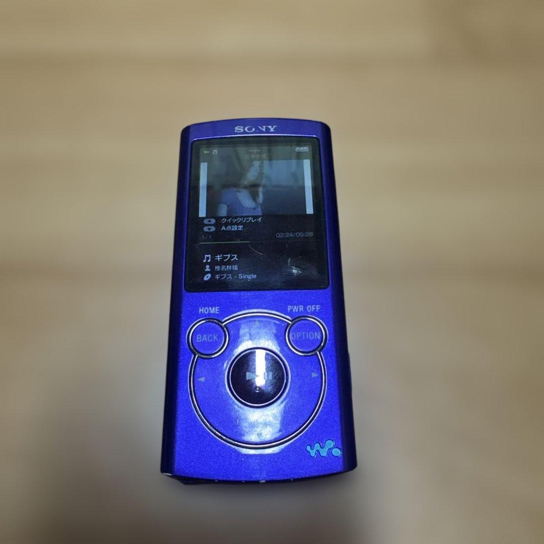 SONY ウォークマン NW-S765K 16GB スピーカー付 バイオレット - メルカリ