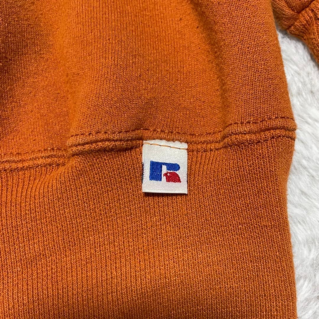 ラッセルアスレチック スウェット 90s USA製 TEXAS アーチロゴ XL