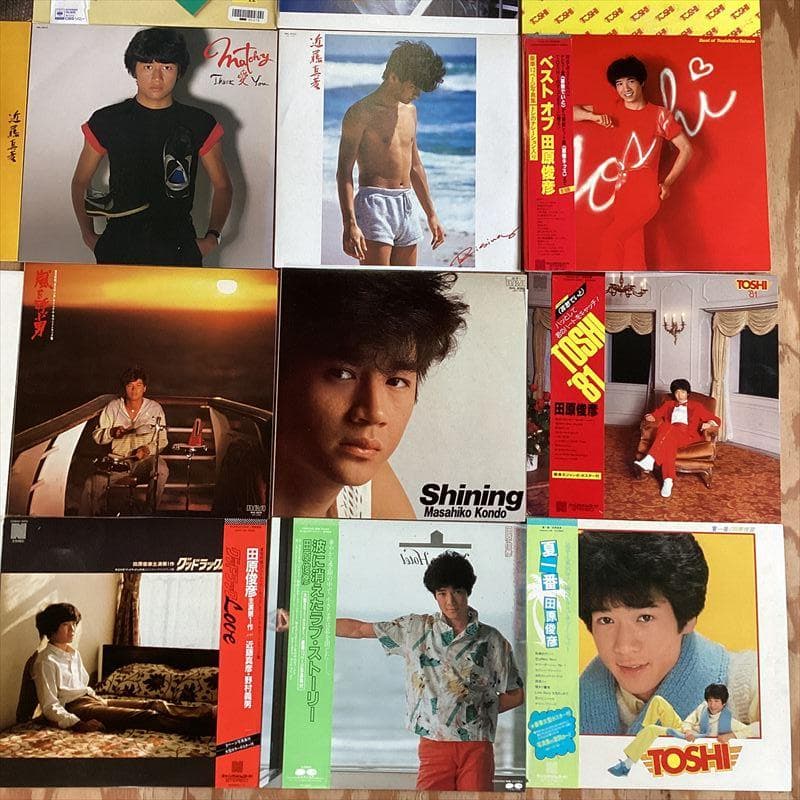 80年代 男性アイドル 【31枚】 TF0423-8 レコード 昭和ポップス - メルカリ