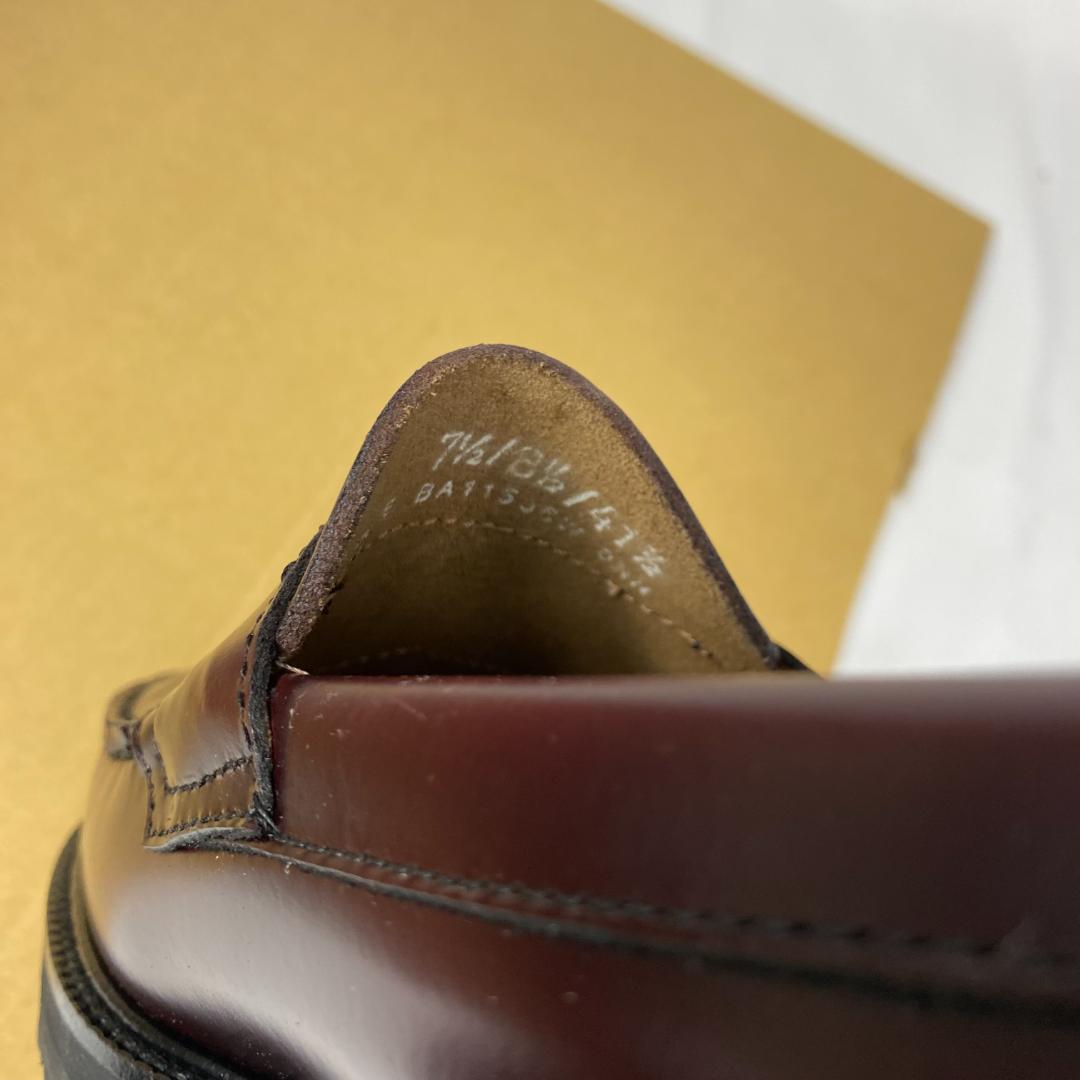 ★新品 G.H.BASS Weejuns LOGAN レザーソール 26cm