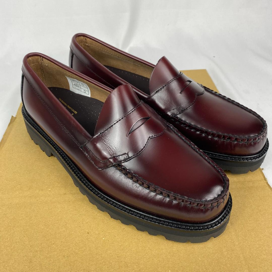 ★新品 G.H.BASS Weejuns LOGAN レザーソール 26cm