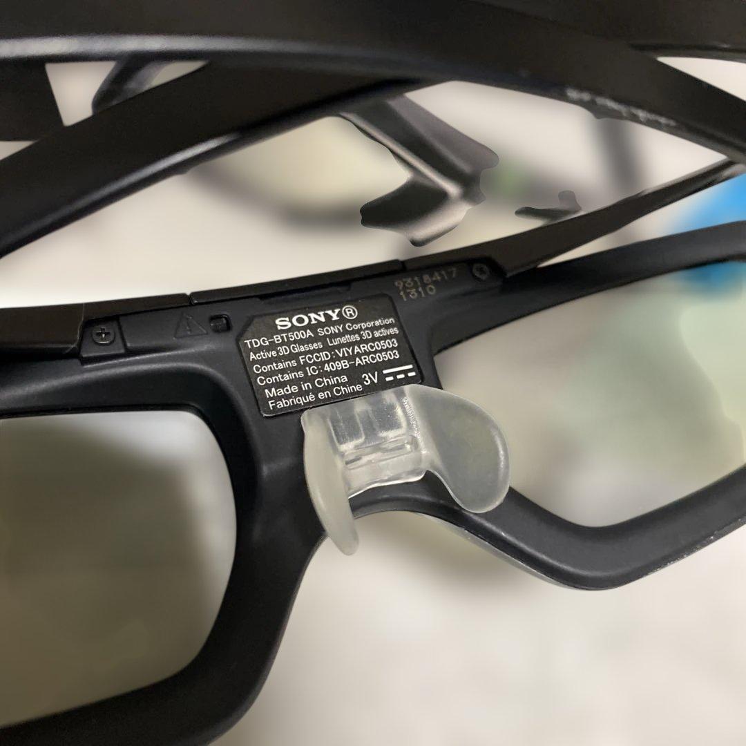 SONY アクティブ3Dメガネ TDG-BT500A ブラック
