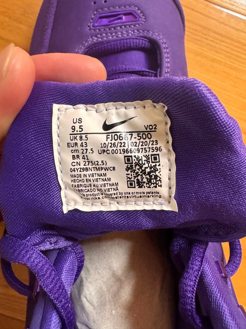 新品 Air Zoom generation lebron 27.5cm