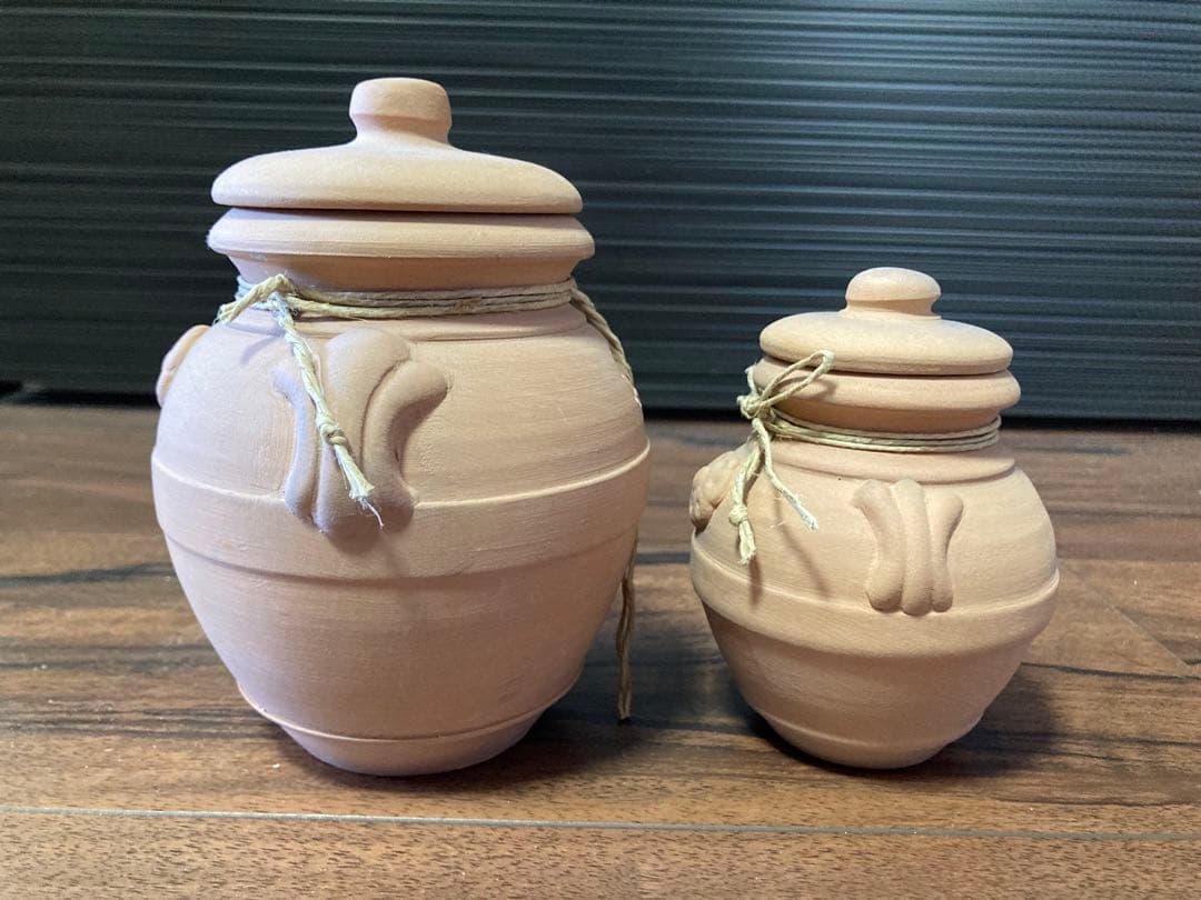 サンタマリアノヴェッラ テラコッタポプリポット M・Sサイズ 2個セット