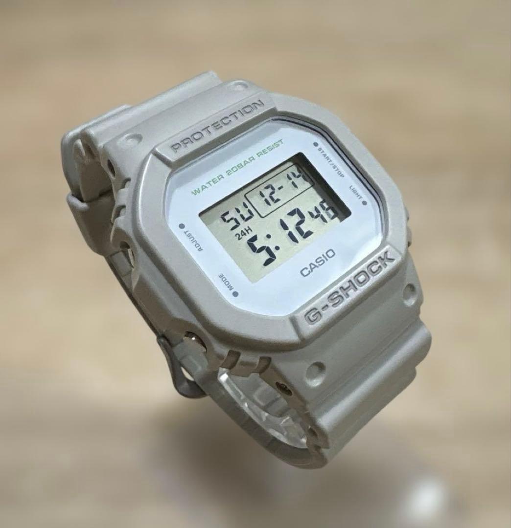 【希少品・美品】G-SHOCK DW-5600M-8JF / サンドベージュ CASIO（カシオ） カシオ/ミリタリーカラー/サンドベージュ/DW-5600M