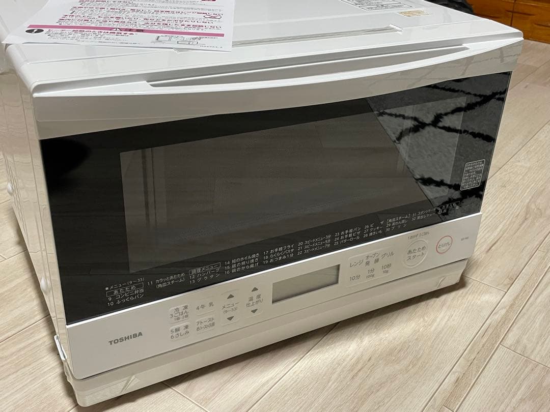 訳あり・動作済み】TOSHIBA スチームオーブンレンジ ER-Y60(W) - メルカリ