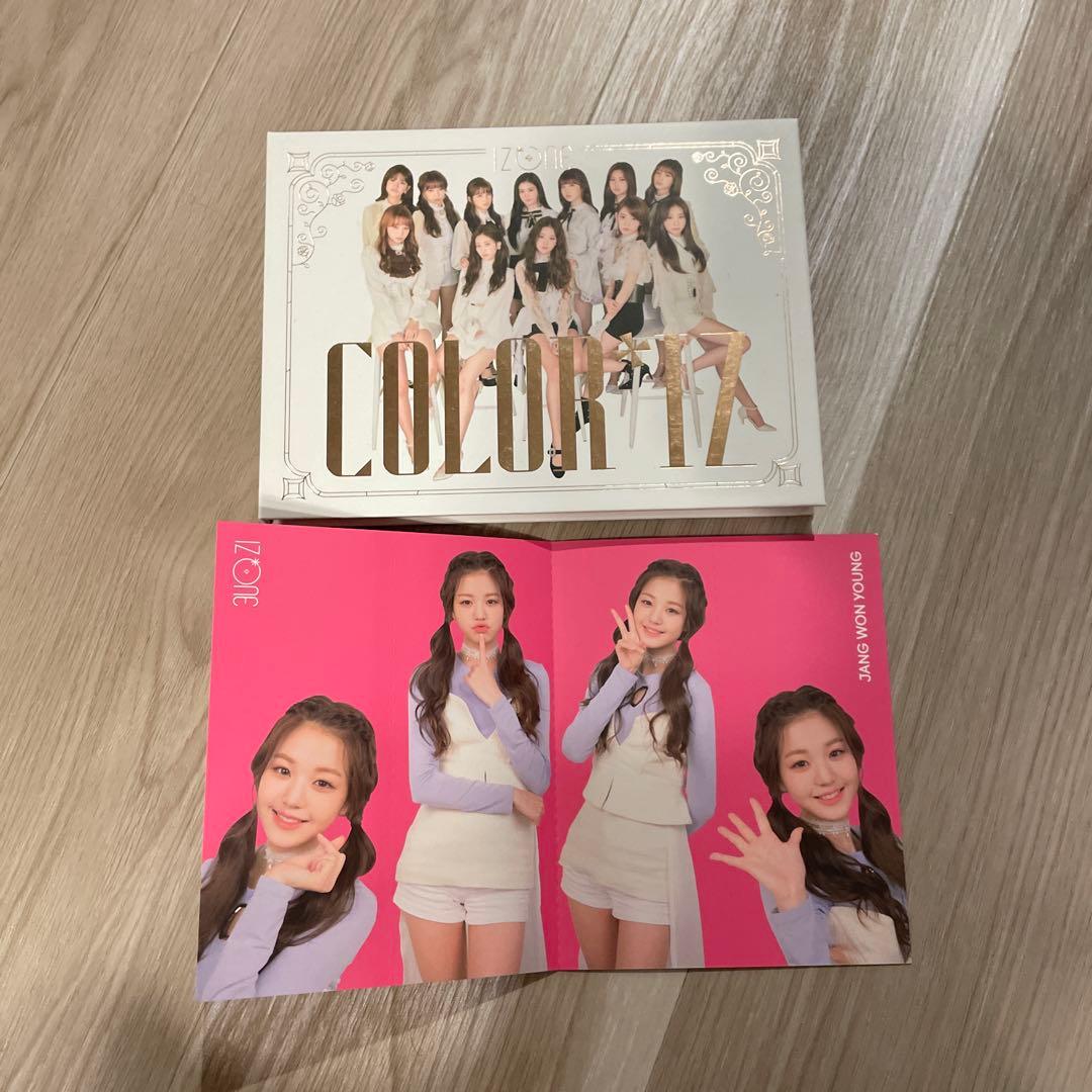 IZ*ONE color*iz アルバム ウォニョン カード付き - メルカリ