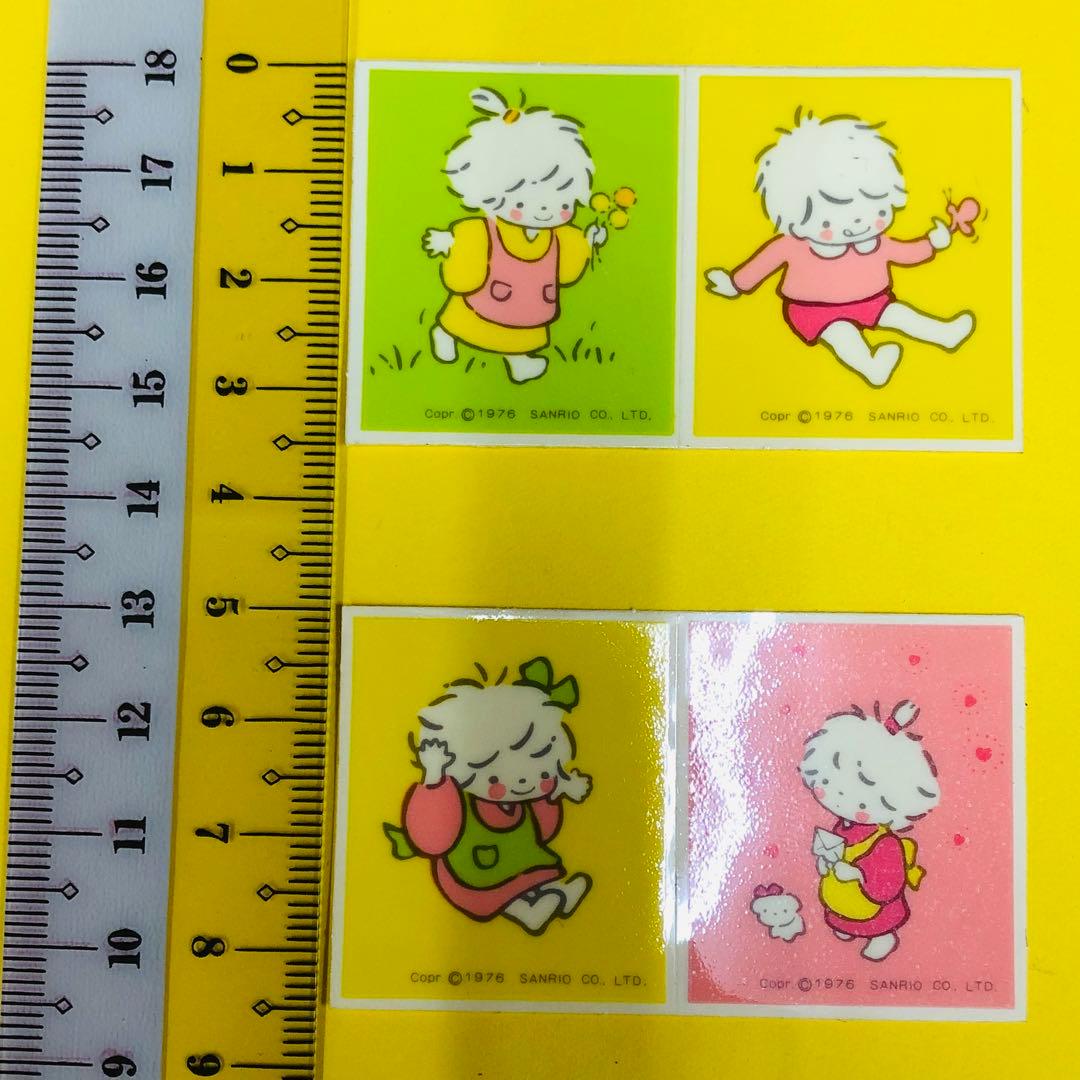 当時物 レトロ 1976年製 タイニーポエム 風の子さっちゃん 2枚セット