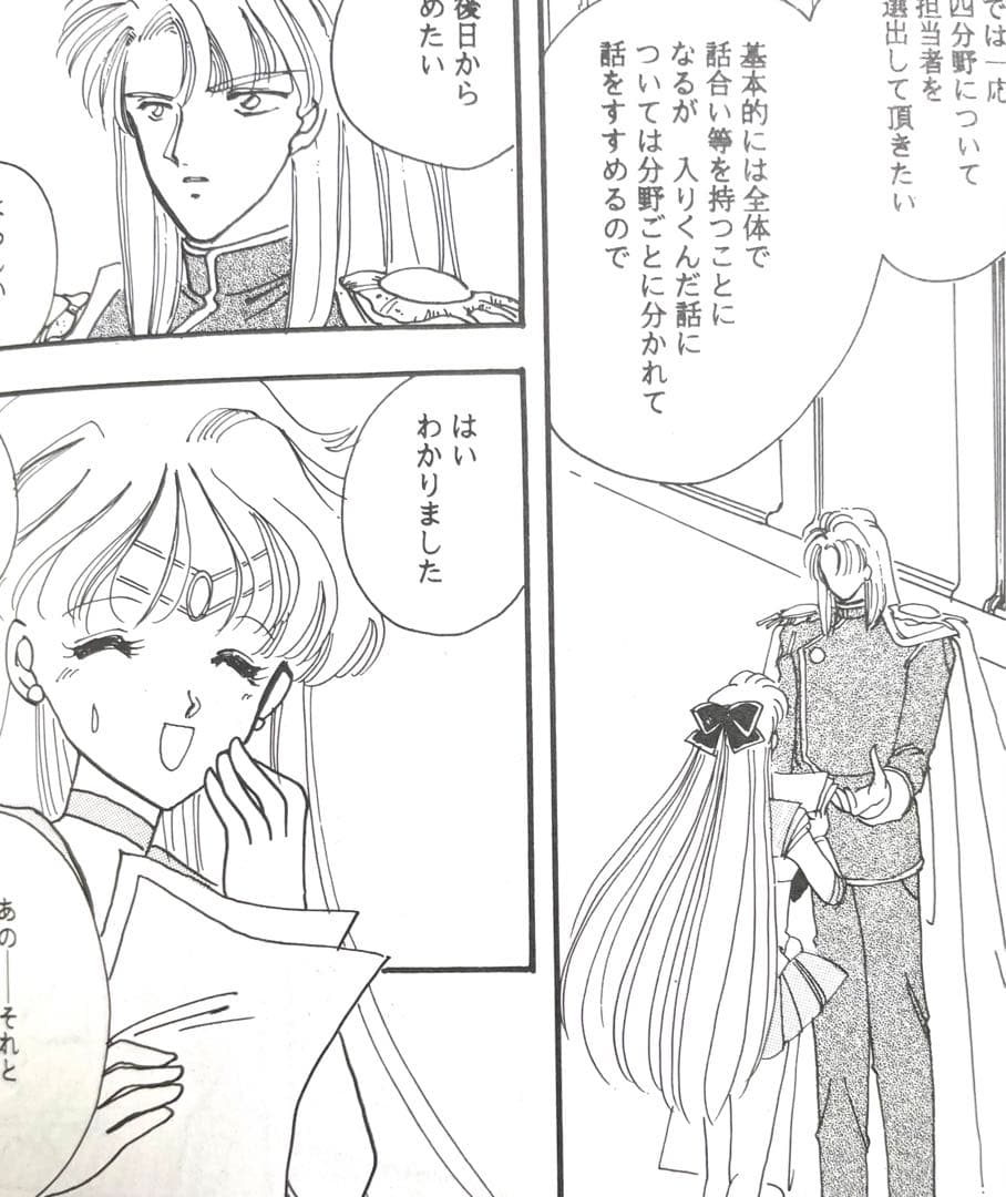 セーラームーン同人誌　前世　セーラー戦士　四天王