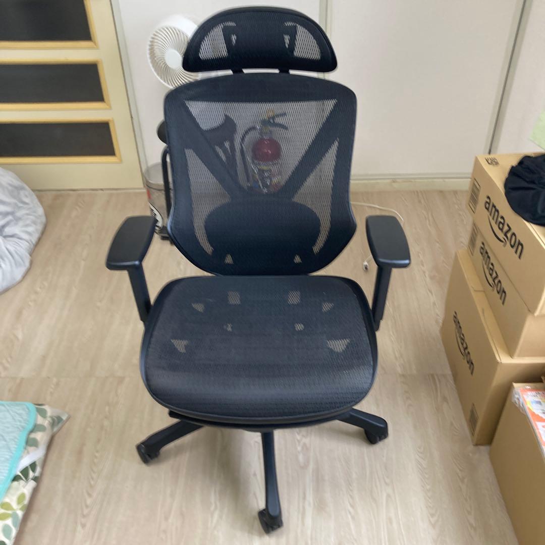 リクライニングワークチェア(フォリスト BK) ニトリ ※値引き可能 ニトリ「リクライニングワークチェアフォリスト BK」購入レビュー