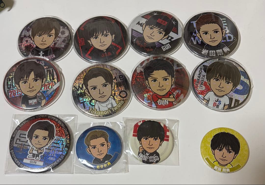 岩田剛典 缶バッジ キャラ画 - メルカリ