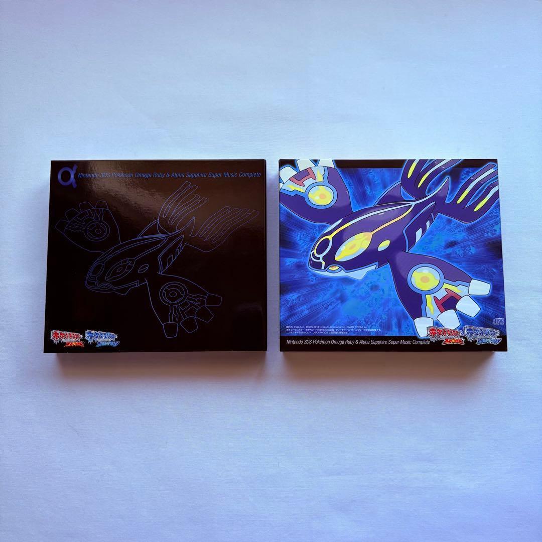 帯付き美品】ポケモン オメガルビー・アルファサファイア サントラ