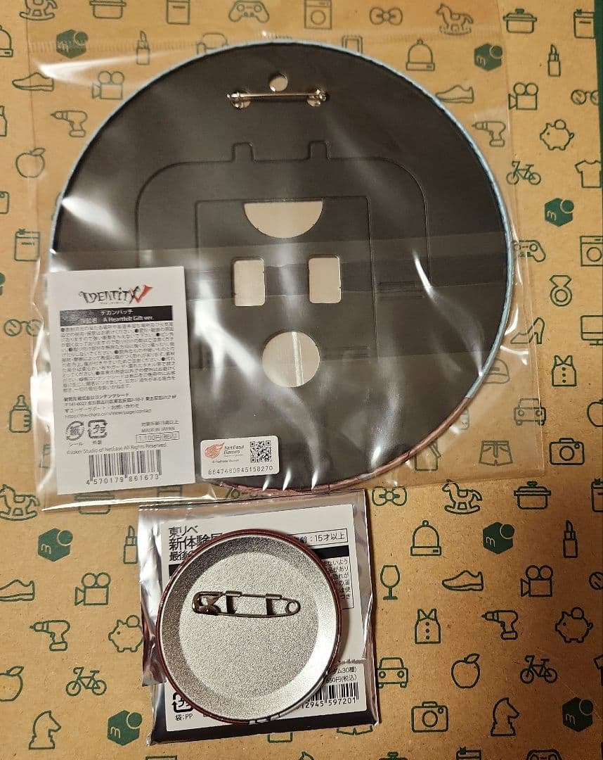 第五人格 IdentityV デカンバッジ 探鉱者 ノートン 缶バッジ - メルカリ