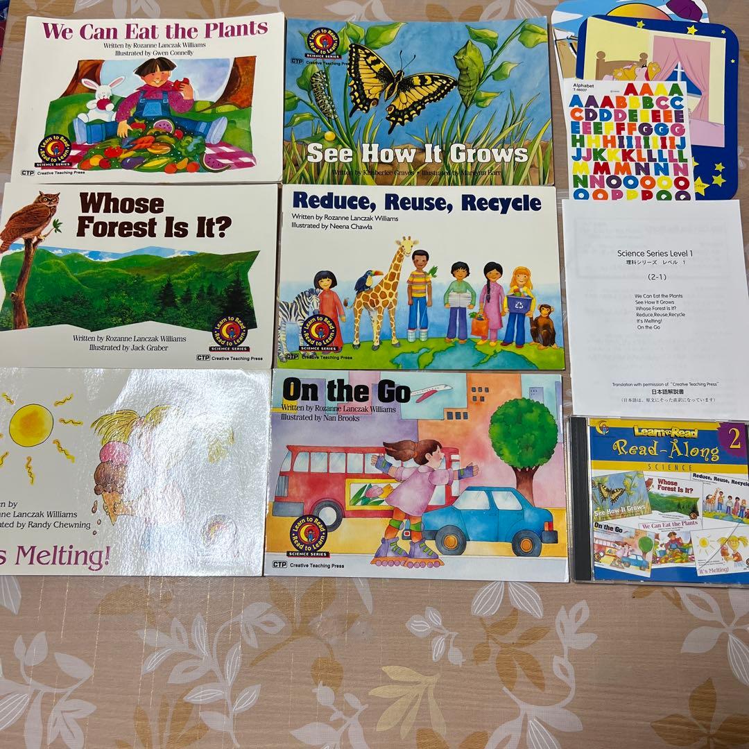 旧版CTP 96冊Learn to Read 1&2 赤ちゃんからの英語レッスン