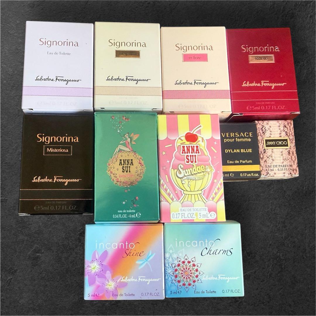 香水セット ANASUI Versace フェラガモ 他 大量 - メルカリ