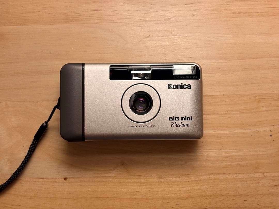 美品】Konica BIG mini Rhodium フィルム BM-301 - メルカリ