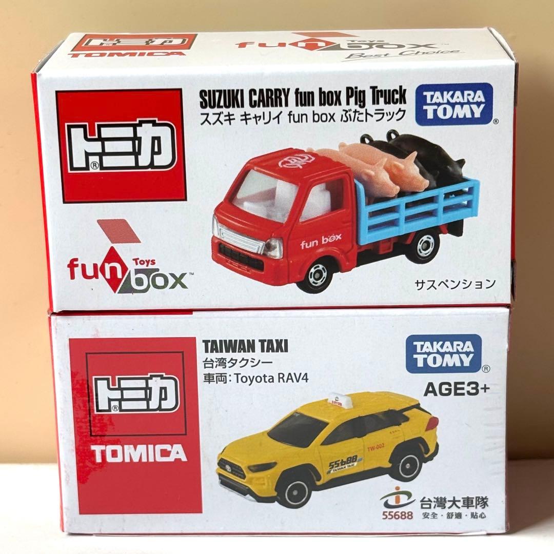 新品 台湾限定 トミカ スズキ ぶたトラック タクシー トヨタ RAV4 トミカ トヨタ RAV4 台湾 タクシー トミカ博限定 Asia Limited : toy's