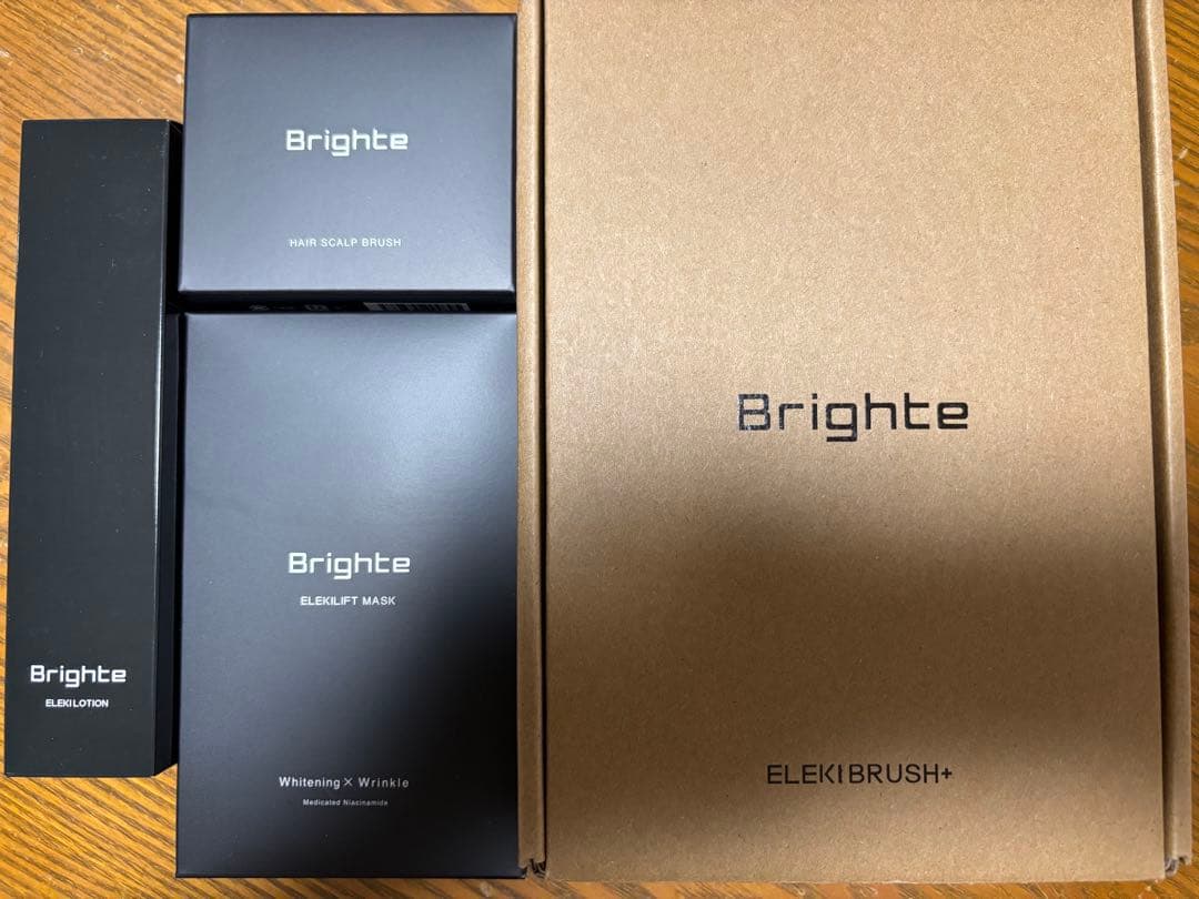 Brighte ELEKI BRUSH+ その他付属品　28日(土)一旦締切 Brighte（ブライト）ELEKI BRUSH +（エレキブラシプラス）【美顔器