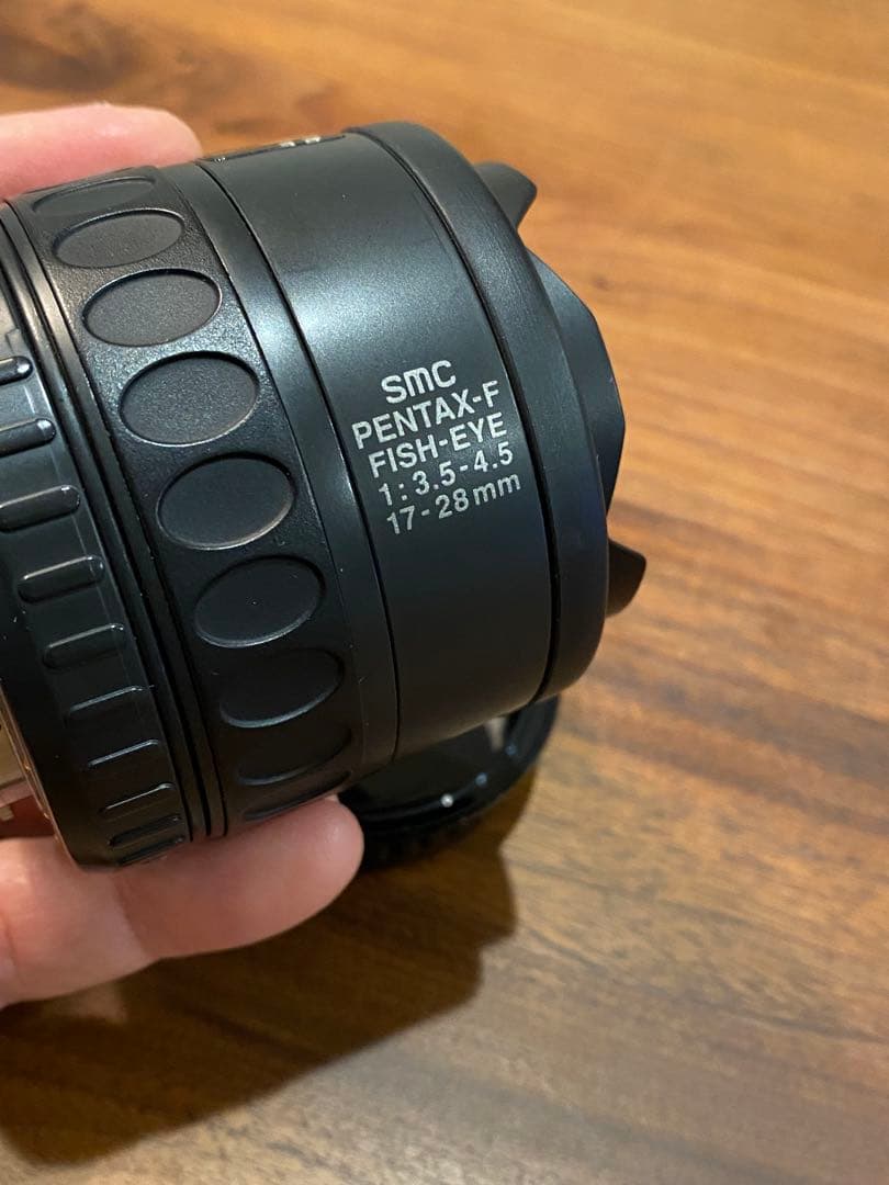 PENTAX-f 17-28mm F3.5-4.5 fish-eyeズームレンズ