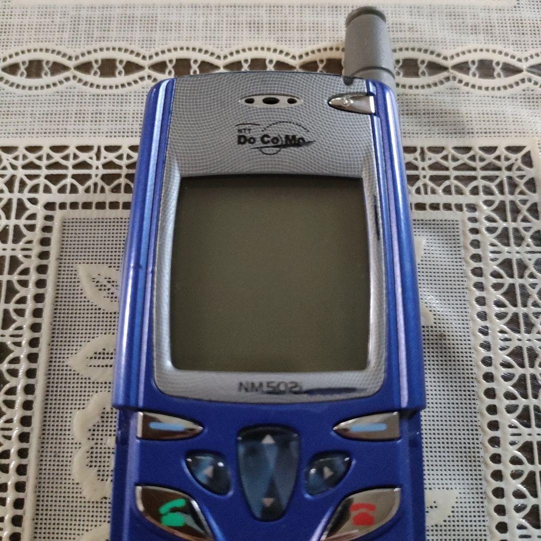 ノキアNOKIA スライド式携帯電話『DoCoMo NM502i』フィンランド製
