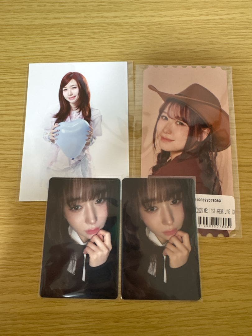 ME:I 笠原桃奈 トレカ、ピクチャーチケット、ポストカード まとめ売り