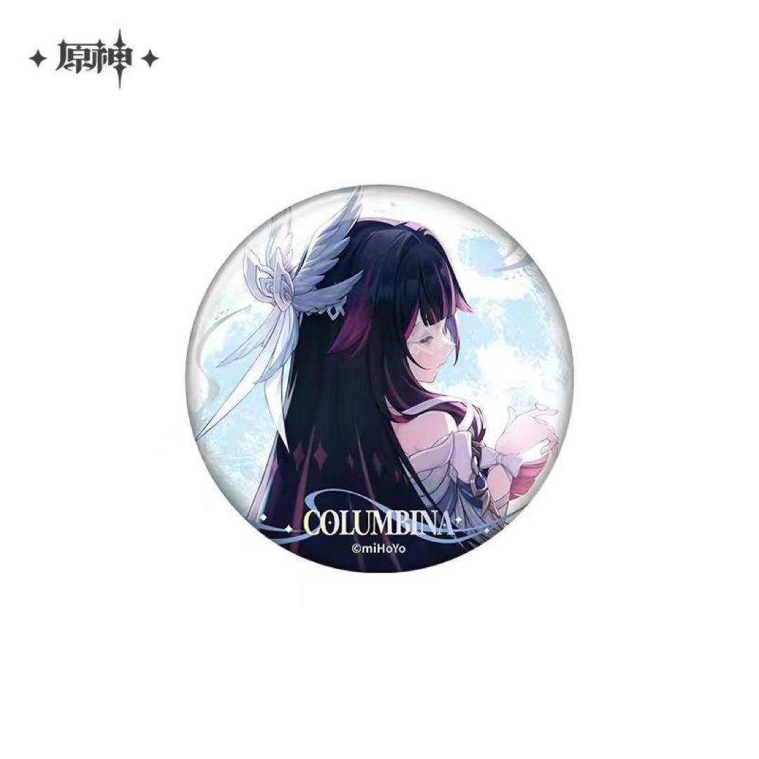 公式正規品 コロンビーナ 少女 缶バッジ 空月の歌 原神 - メルカリ