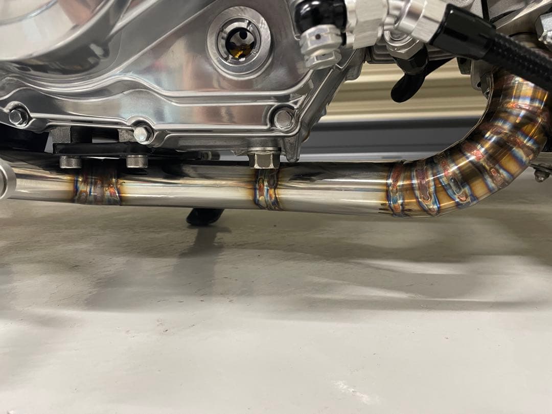 モンキー オーバーレーシング用 ワンオフエキパイ 車高短用 ダックス