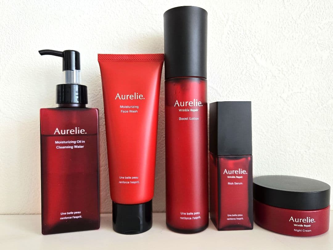 Aurelie オレリー Moist Series スキンケア5点セット Aurelie.オレリーMEGUMIスキンケアセット 5 点 - メルカリ