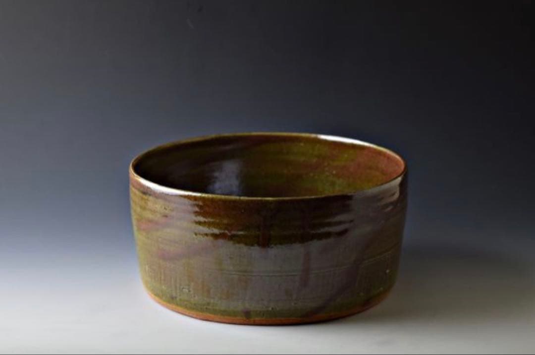 織部釉 菓子鉢 箱 魯山人 - メルカリ