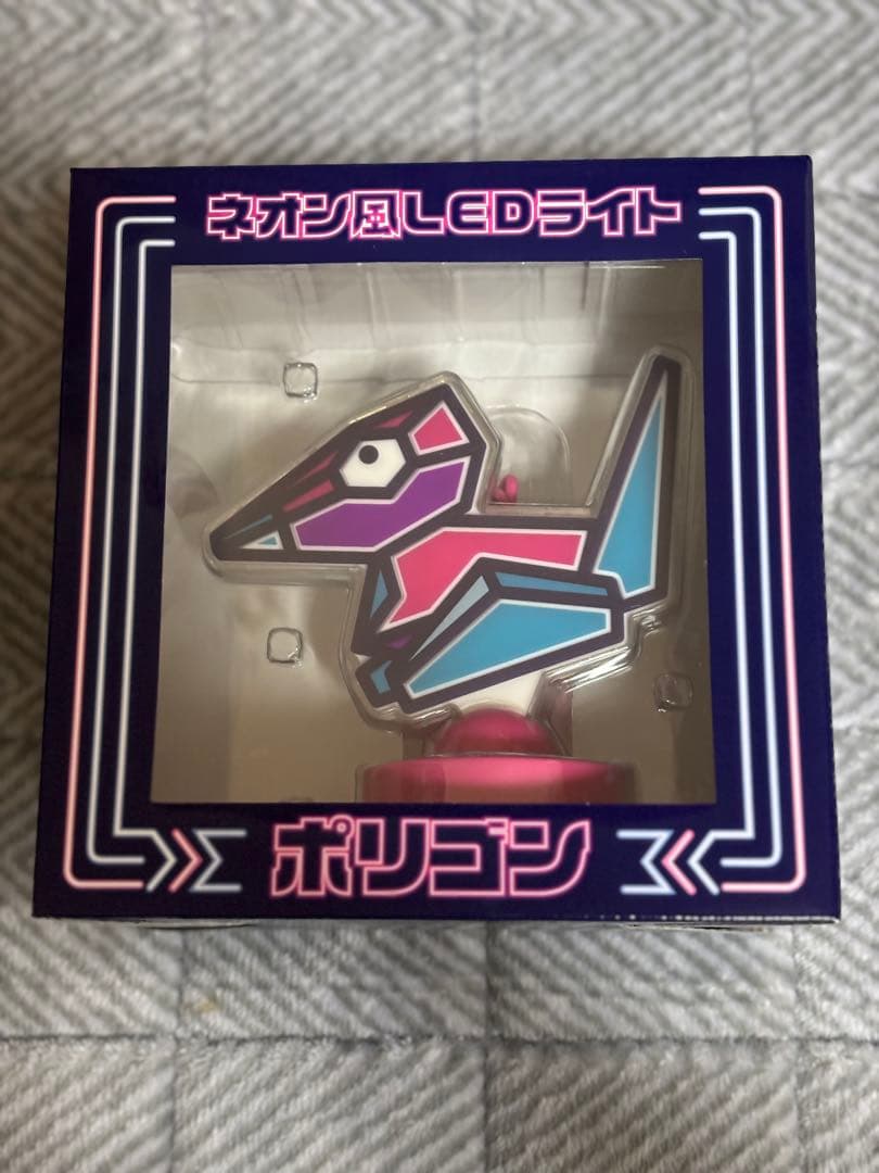 ポリゴン ネオン風LEDライト ポケモンセンター限定 ステッカーくじ特賞
