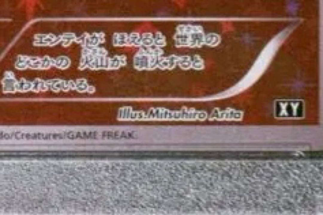 世界的大人気　PSA10 アリタミツヒロ　エンテイ　ミラー　XY 011