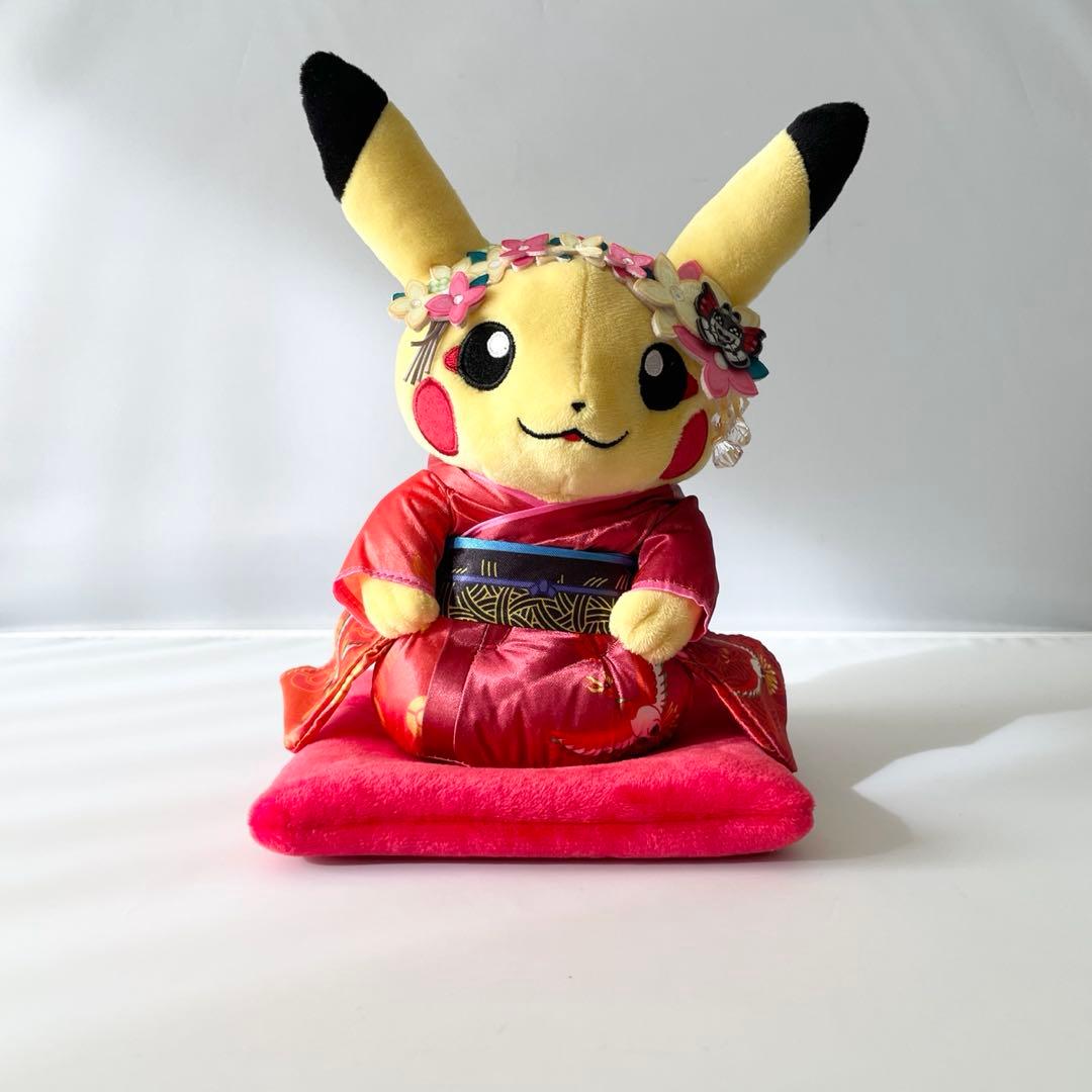 舞妓はんピカチュウおすわりver.・ぬいぐるみ・ポケモン☆ポケモン