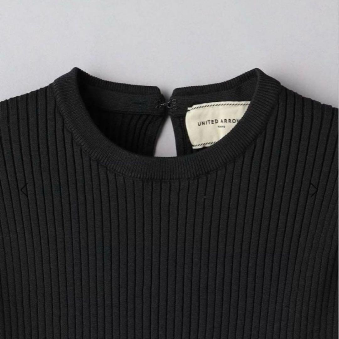 《美品》ユナイテッドアローズ襟ブラックレース長袖