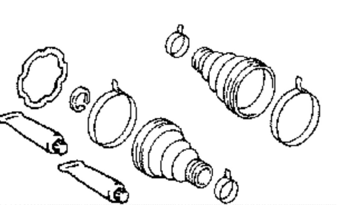 ucf10 11 セルシオ ls400 リヤドライブシャフト ブーツキット - メルカリ