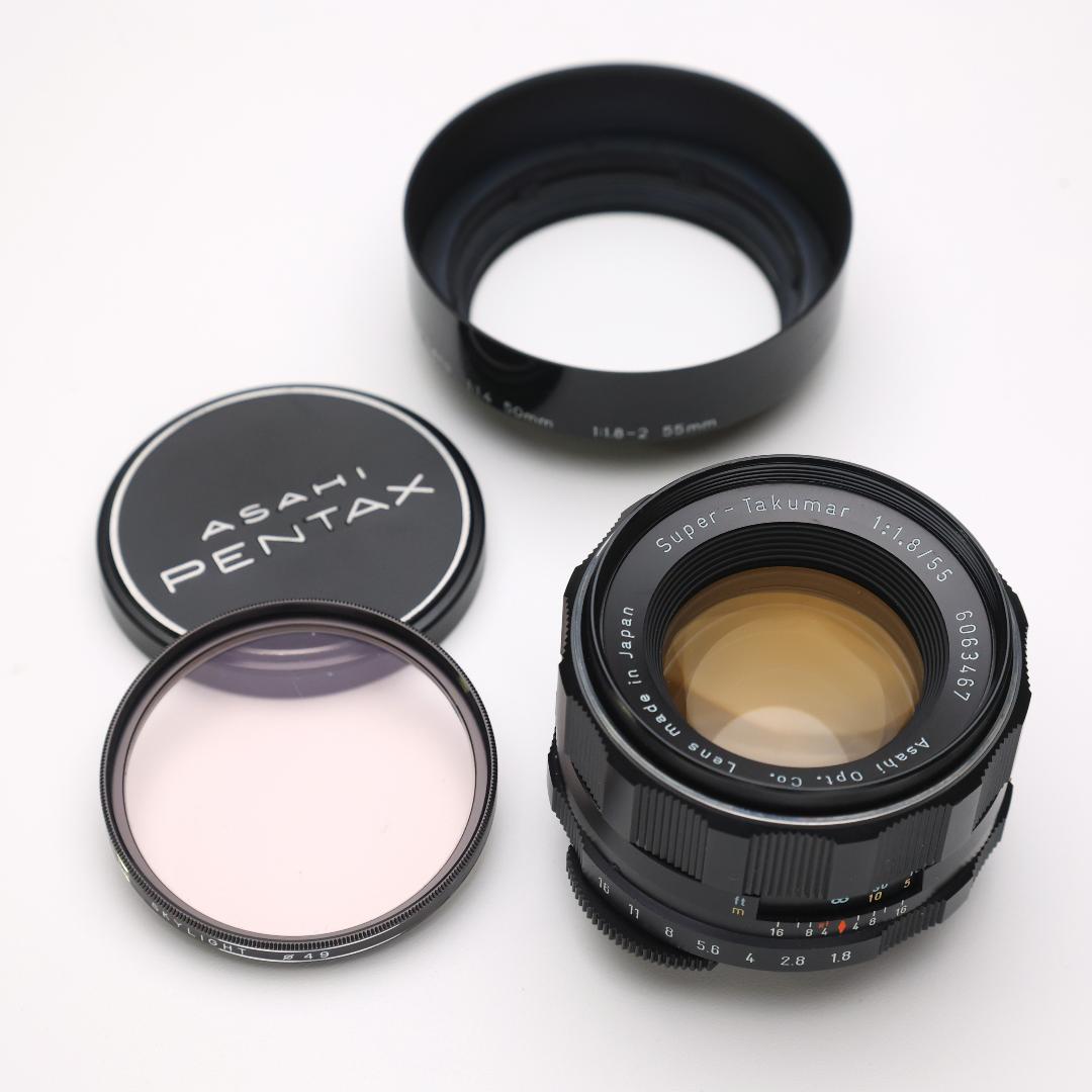 美品】ペンタックス Super-Takumar 55mm F1.8 後期アトム - メルカリ